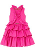 Taffetta Party Dress - Deep Pink